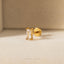 Tiny White Stone Baguette Threadless Flat Back Nose Stud, 20,18,16ga, 5-10mm Unisex, Surgical Steel SHEMISLI SS900