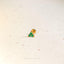 Tiny 3-Petal Emerald Flower Threadless Flat Back Nose Stud, 20,18,16ga, 5-10mm, Unisex, Surgical Steel, SHEMISLI SS545