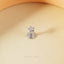 Super Tiny Cute Star Threadless Flat Back Nose Stud, 20,18,16ga, 5-10mm Unisex, Surgical Steel SHEMISLI SS903