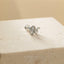 Tiny Snake Threadless Flat Back Nose Stud, 20,18,16ga, 5-10mm Unisex, Surgical Steel SHEMISLI SS922