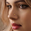Tiny Cloud Threadless Flat Back Nose Stud, 20,18,16ga, 5-10mm Unisex, Surgical Steel SHEMISLI SS988