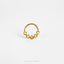 Linked Chain Nose Ring, Septum Hoop, Minimalist Style, A-SH716 SH717