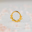 Branch Leaf Nose Ring, Septum Hoop, Minimalist Style, A-SH678 SH679