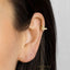 Butterfly CZ Helix Hoop, Unisex, Gold, Silver SHEMISLI SH342 LR