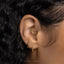 Spike Daith Ring, Hinged Clicker Hoop, 16ga 8mm or 10mm, Unisex, Surgical Steel, SHEMISLI SH702 SH703