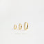 Simple Clear CZ Conch Hoop Earring, White Stone Huggies, Unisex, Gold, Silver SHEMISLI SH043, SH044, SH045