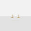 Bar Ear Jacket, Curved Front And Back Earrings, Unisex, Gold, Silver SHEMISLI SJ014