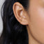 Tiny Ball Jackets Earring, Unisex, Gold, Silver SHEMISLI SJ007 NOBKG
