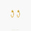 Tiny Star Threader Jackets Earring, Unisex, Gold, Silver SHEMISLI SJ008 NOBKG