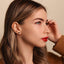 Tiny Walking Black Cat Threadless Flat Back Earring, 20,18,16ga, 5-10mm Unisex, Surgical Steel SHEMISLI SS991