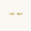 Small CZ Climber Earring, Unisex, Gold, Silver SHEMISLI - SS082 LR