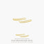 Thin Long Wire Climber Earring, Unisex, Gold, Silver SHEMISLI SS334 NOBKG LR