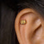 Tiny Spider Stud Earring, Threadless Flat Back C-SS561