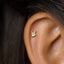 I-Love-You Hand Stud, Butterfly End or Screw Ball End Earring, Minimalist Style, A-SS675 SS676