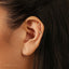 White CZ Stud, Butterfly End or Screw Ball End Earring, Minimalist Style, A-SS221 SS072 SS158 SS073 SS463 SS464 SS465 SS466