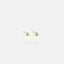 Open Triangle Stud, Butterfly End or Screw Ball End Earring, Minimalist Style, A-SS251 SS484