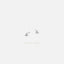 Open Triangle Stud, Butterfly End or Screw Ball End Earring, Minimalist Style, A-SS251 SS484