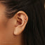 Opal Stud, Butterfly End or Screw Ball End Earring, Minimalist Style, A-SS273 SS094 SS095 SS096 SS475 SS476 SS477 SS478