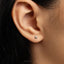 Ladybug Stud, Butterfly End or Screw Ball End Earring, Minimalist Style, A-SS811 SS812