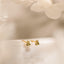 Ampersand Sign Stud, Butterfly End or Screw Ball End Earring, Minimalist Style, A-SS635 SS636