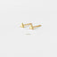 Triangle Stud, Butterfly End or Screw Ball End Earring, Minimalist Style, A-SS016 SS749