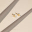 Cuboid Rectangle Bar Stud, Butterfly End or Screw Ball End Earring, Minimalist Style, A-SS010 SS752