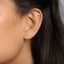 Flying Pig Stud, Butterfly End or Screw Ball End Earring, Minimalist Style, A-SS839 SS840