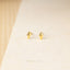 3D Diamond Shape Stud, Butterfly End or Screw Ball End Earring, Minimalist Style, A-SS450 SS451