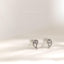 Teardrop Stud, Butterfly End or Screw Ball End Earring, Minimalist Style, A-SS821 SS822