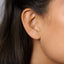 Koi Fish Stud, Butterfly End or Screw Ball End Earring, Minimalist Style, A-SS823 SS824