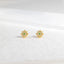 North Star Stone Stud, Butterfly End or Screw Ball End Earring, Minimalist Style, A-SS651 SS652