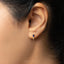 Gem Spike Stud, Earring, Minimalist Style, A-SS292 SS195 SS293 SS294 SS295 SS296