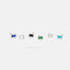 Baguette Stud, Earring, Minimalist Style, A-SS143 SS023 SS107 SS339 SS340 SS008