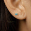 Baguette Stud, Earring, Minimalist Style, A-SS143 SS023 SS107 SS339 SS340 SS008