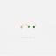 Gemstone Stud, Earring, Minimalist Style, A-SS231, SS232, SS233