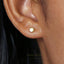 Circle Stud, Earring, Minimalist Style, A-SS017