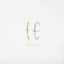 Stud Lobe Cuff Stud, Earring, Minimalist Style, A-SS194