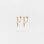 Cross Dangle Chain Stud, Earring, Minimalist Style, A-SS150