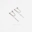 Bar Dangle Chain Stud, Earring, Minimalist Style, A-SS199