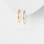 Clover Gemstone Dangle Stud, Earring, Minimalist Style, A-SS149