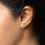 Gem Dangle Stud, Earring, Minimalist Style, A-SS209 SS210 SS288 SS289 SS290 SS291