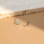 Sun and Moon Stud, Earring, Minimalist Style, A-SS133 SS134