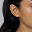Feather Stud, Earring, Minimalist Style, A-SS157