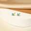 Turquoise Clover Flower Stud, Earring, Minimalist Style, A-SS080