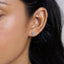 Turquoise Clover Flower Stud, Earring, Minimalist Style, A-SS080