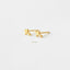 Cross Stud, Earring, Minimalist Style, A-SS015