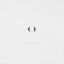 Emerald CZ Stud, Earring, Minimalist Style, A-SS163