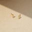 Bar Stud, Earring, Minimalist Style, A-SS012