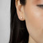 Cube Stud, Earring, Minimalist Style, A-SS283