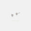 Paved Circle Stud, Earring, Minimalist Style, A-SS219